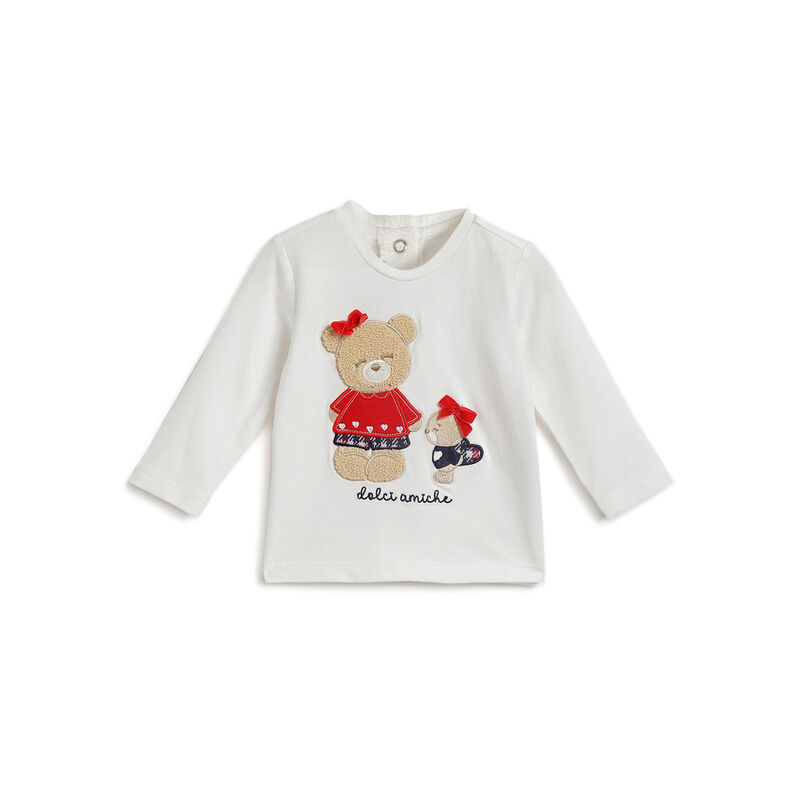 Girls Bronze Embellished Long Sleeve T-Shirt image number 0